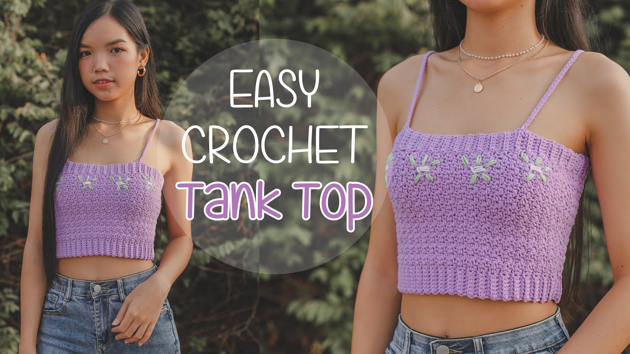 How to Crochet a Crop Tank Top?