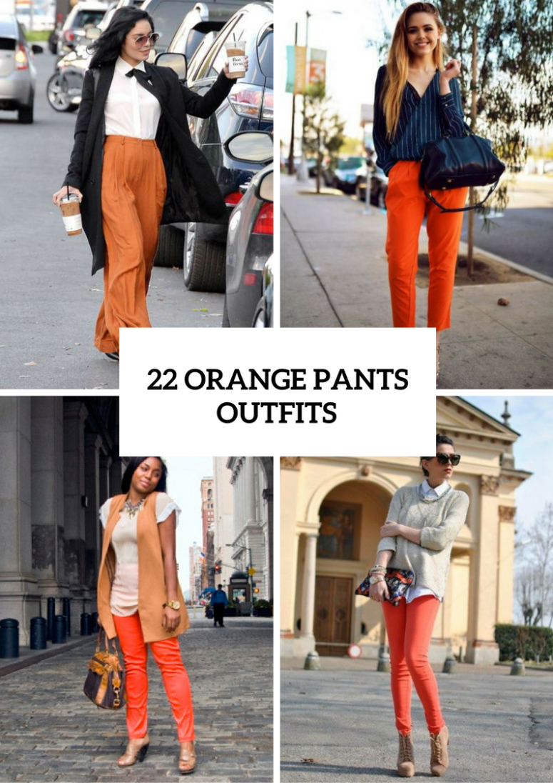 Trendy and Vibrant Orange Leggings for a Stylish Look