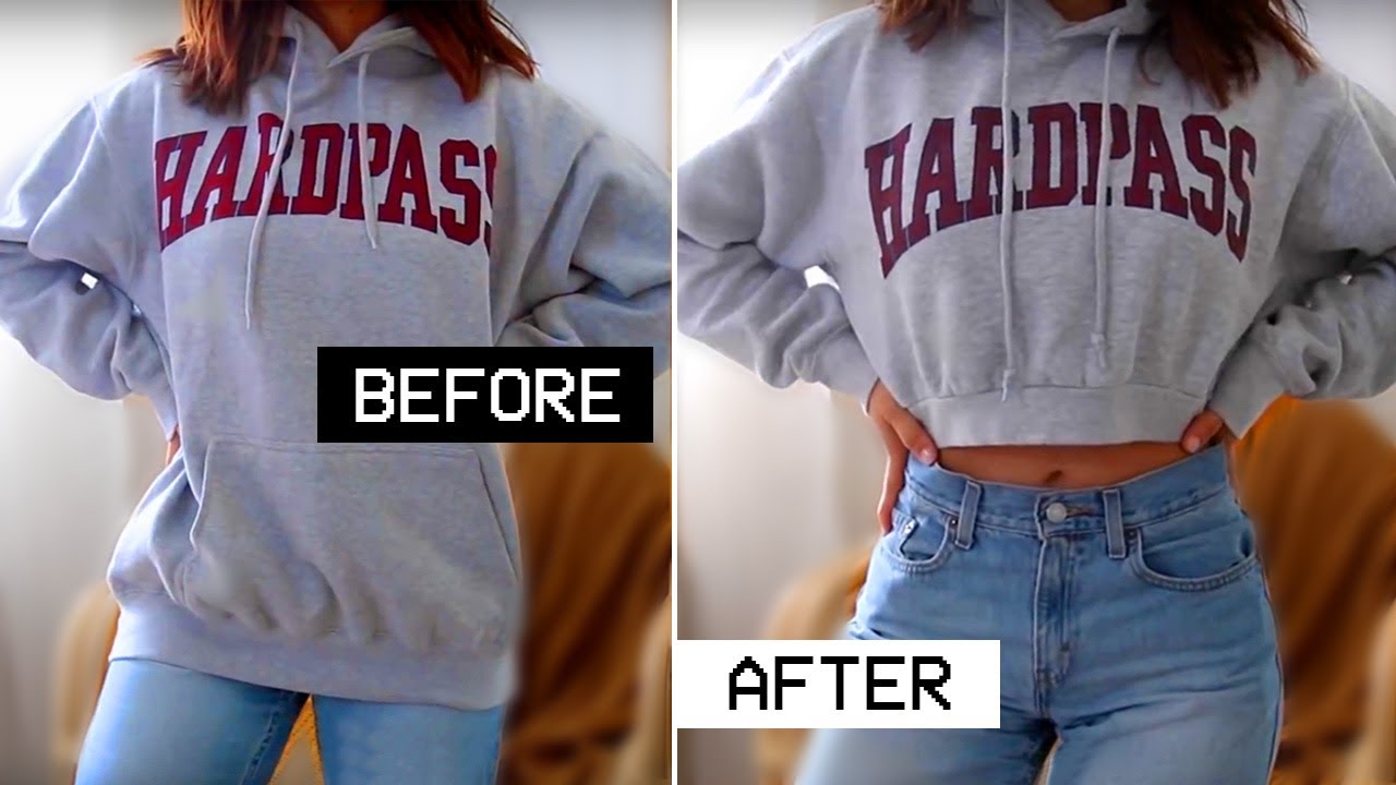 How to Make Your Own Crop Top Hoodie?