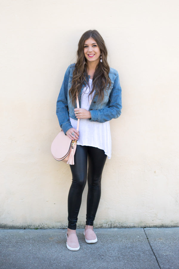 What to Wear With Leggings & How to Put Togehter Cute Leggings Outfits