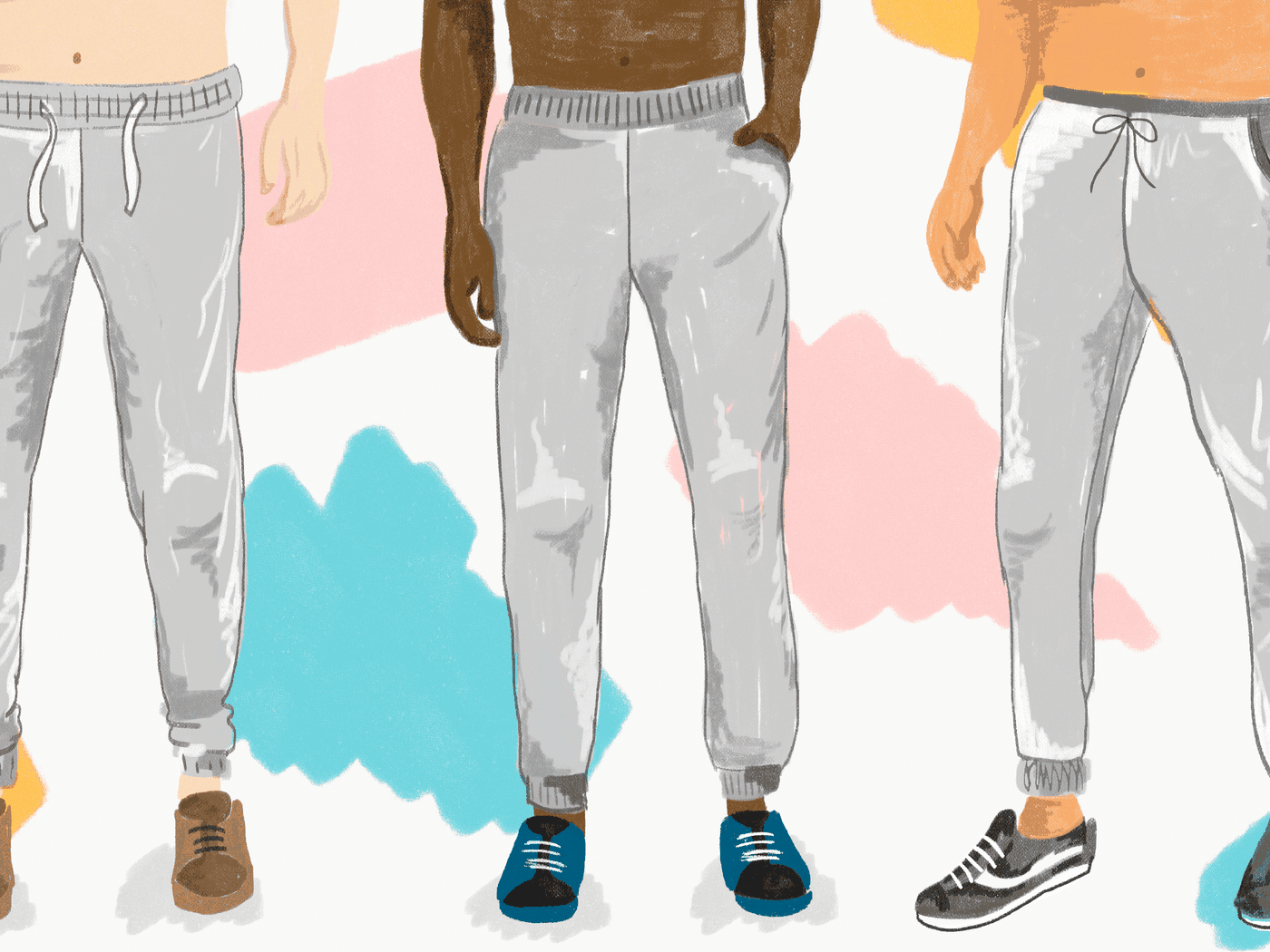 When Guys Wear Gray Sweatpants? – solowomen