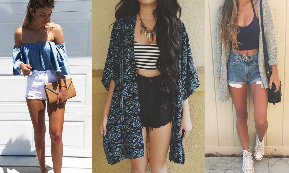 Can You Wear Crop Tops With High Waisted Shorts? – solowomen
