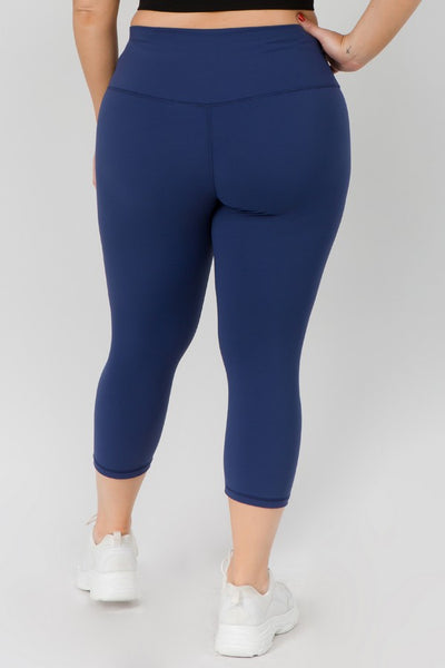 Women's Active Buttery Soft Capri Leggings (Queen/Plus Size)(2 Colors) –  solowomen