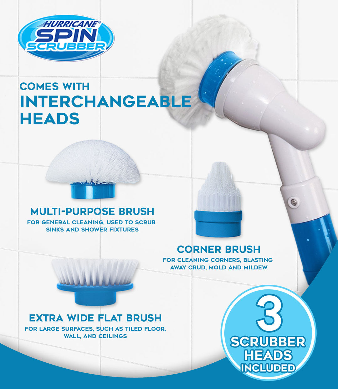 Turbo Power Scrubber Make Cleaning Easy Gemini Store