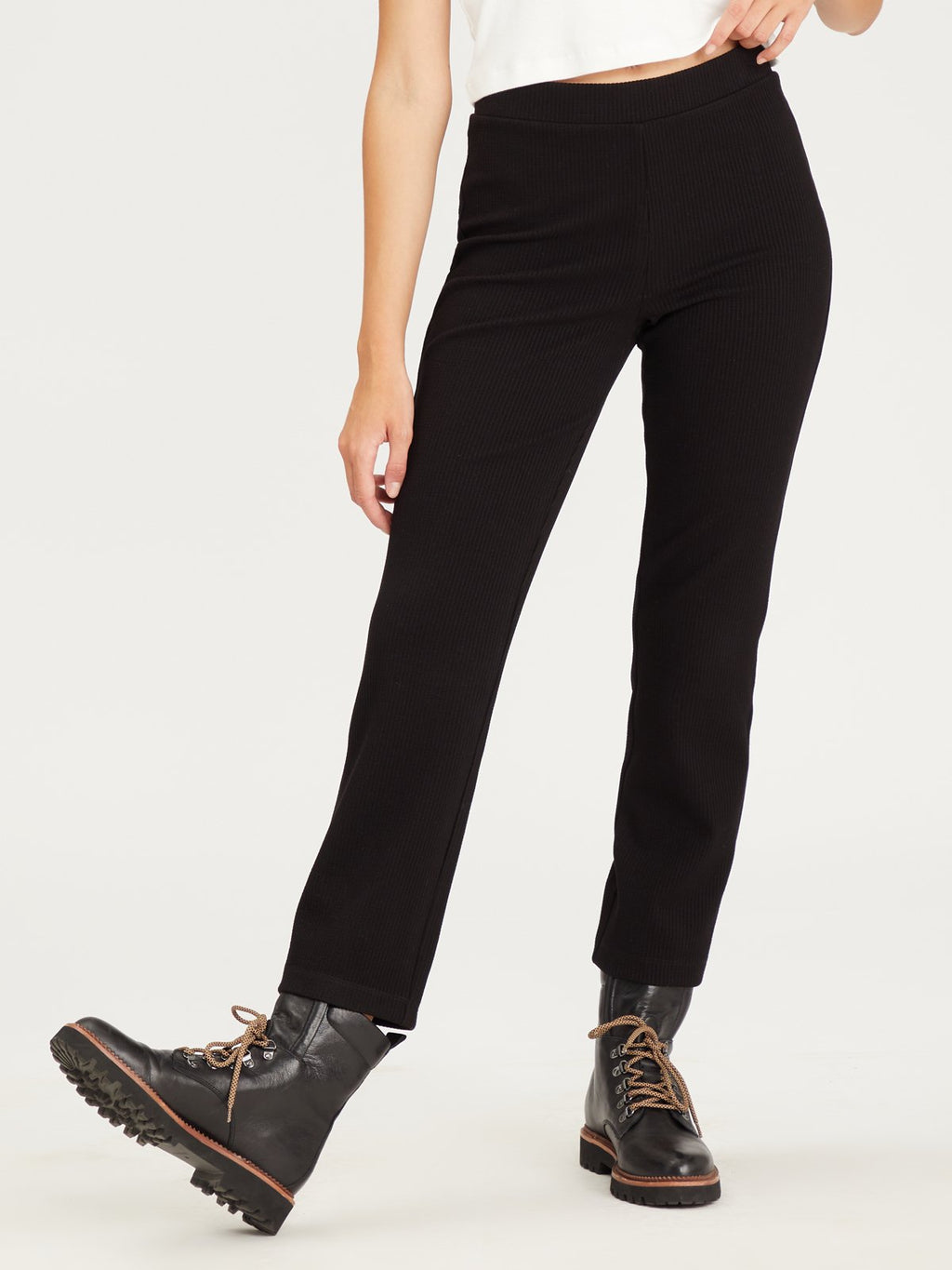 Carnaby Kick Crop Legging  Onyx Check – smash.house.clothing