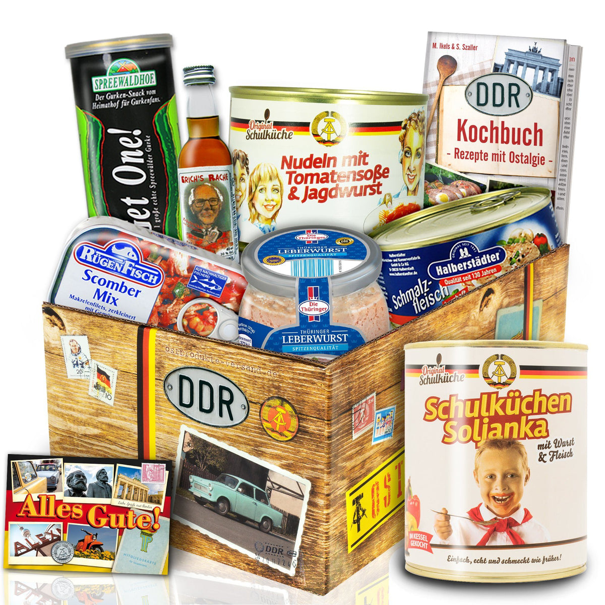 42+ Weihnachten ohne mama sprueche , Geschenkset Ostpaket &quot;DDR Herzhaft Box&quot; DDR Ostprodukte