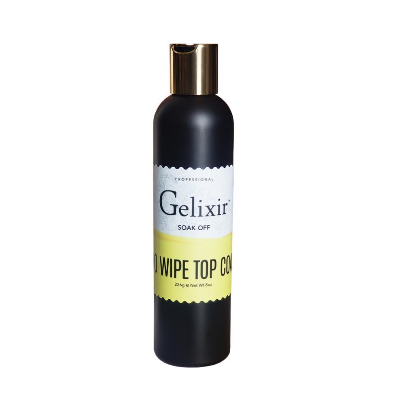 Gelixir Top Coat No Wipe Refill 8Oz.-GELIXIR TOP & BASE-Nails Deal & Beauty Supply- Nail Supply American Gel Polish - Phuong Ni