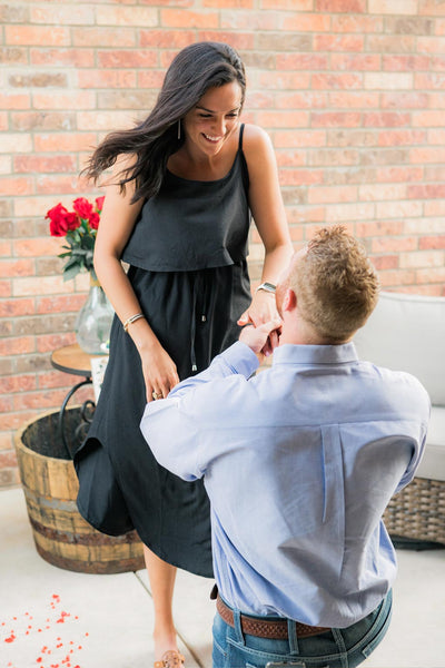 Back porch proposal story