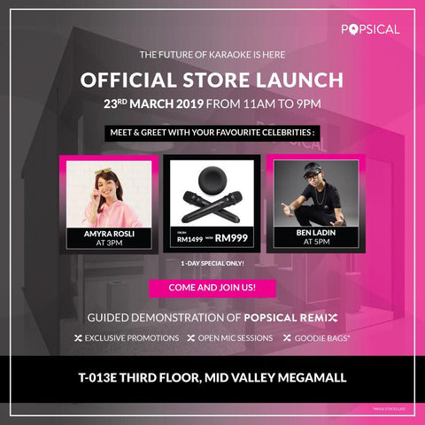 Popsical Official Store Opening - 23 Mar 2019