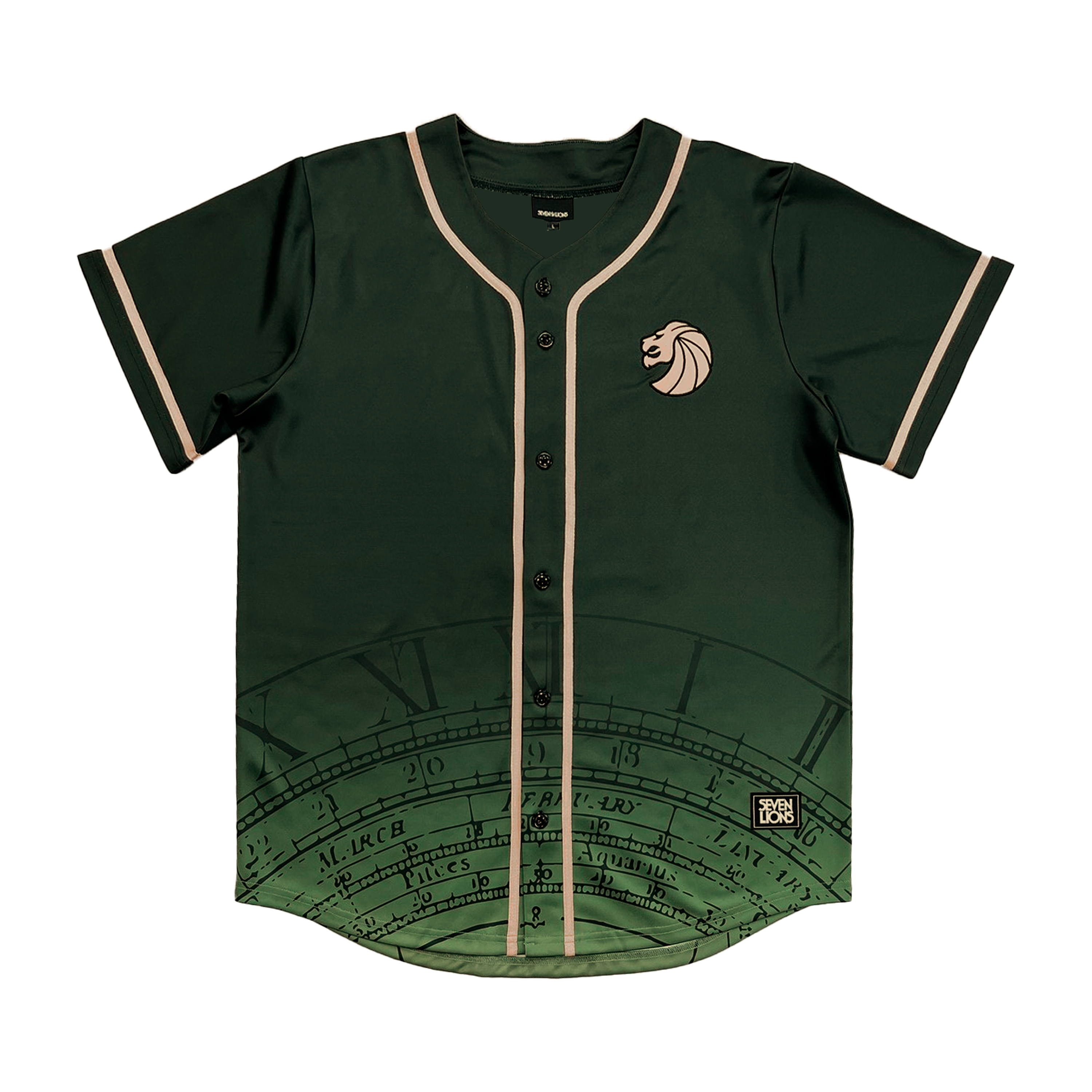 GREEN CLASSIC JERSEY - Seven Lions Merch product image