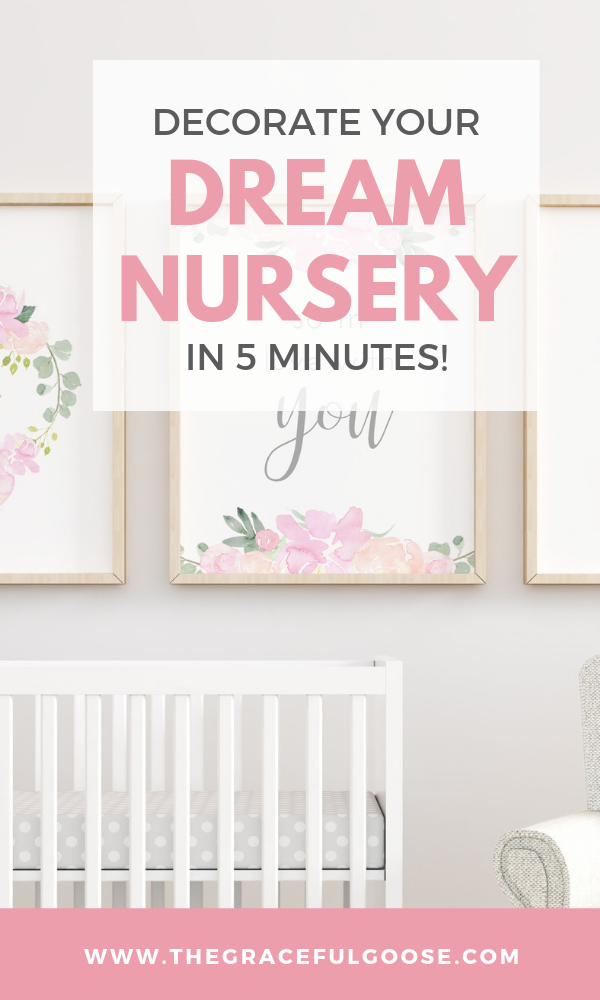 Tips and tricks to decorate your nursery with downloadable nursery art (bonus: it's budget friendly!)