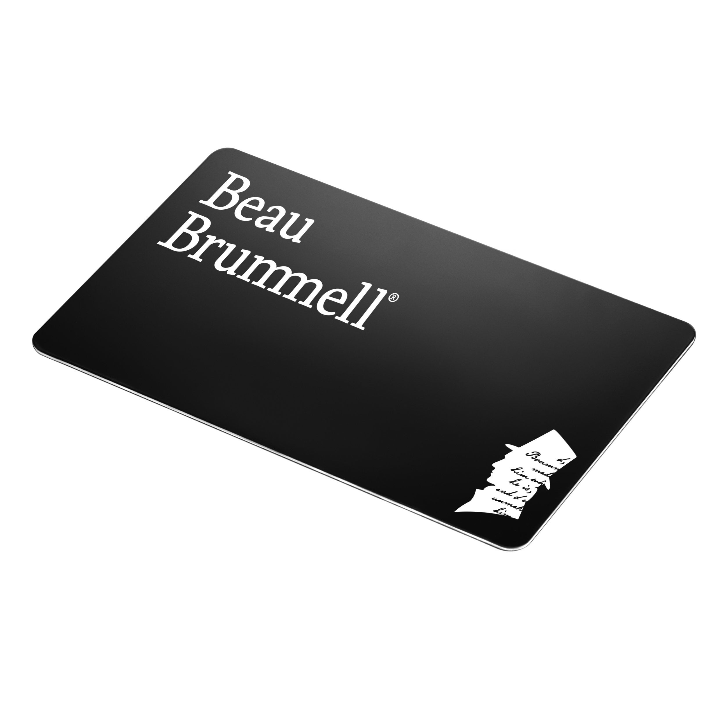 Beau Brummell for Men Gift Card Gifts for Men