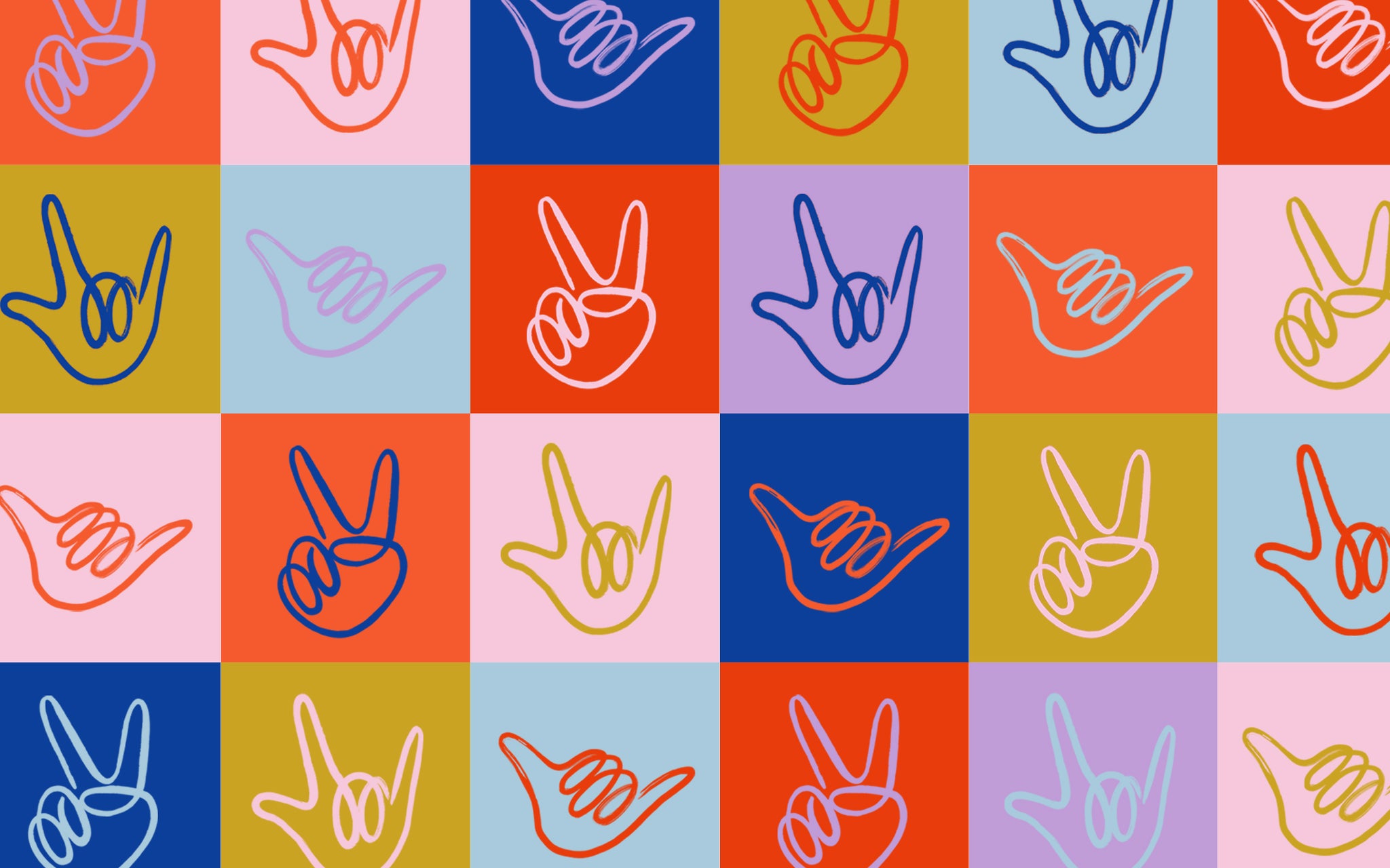 Cash Color Hand Signs Free Download for Desktop