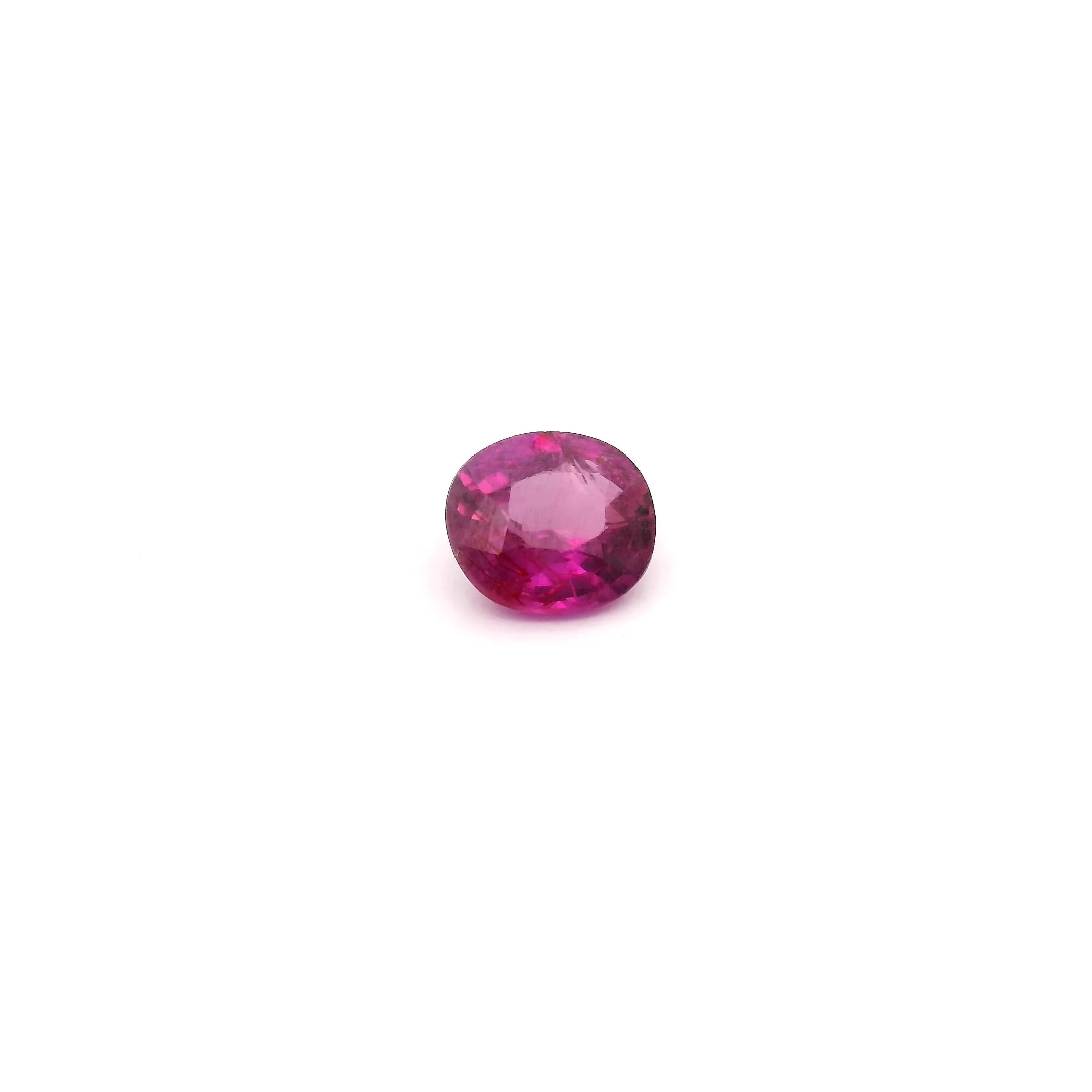 0.44ct Cushion Natural Ruby (Colour Red, Clarity Slightly Included, Cut Faceted)