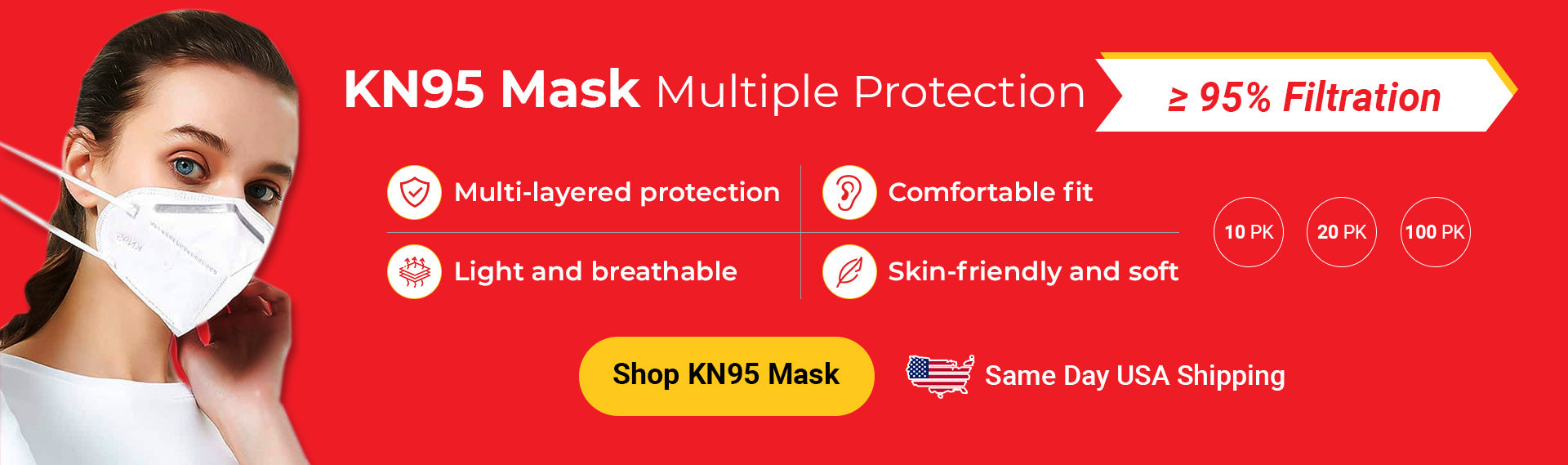 KN95 Masks for Sale at Databazaar.com