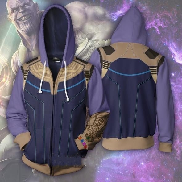 thanos costume hoodie