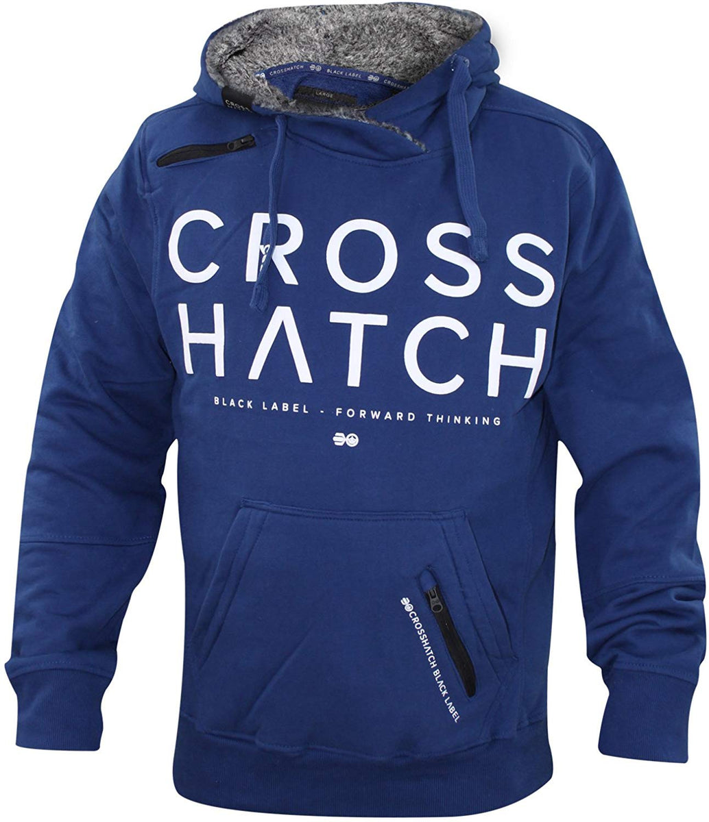 crosshatch black label hoodie