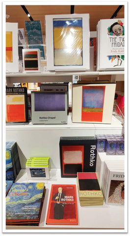 rothko stationery mom art