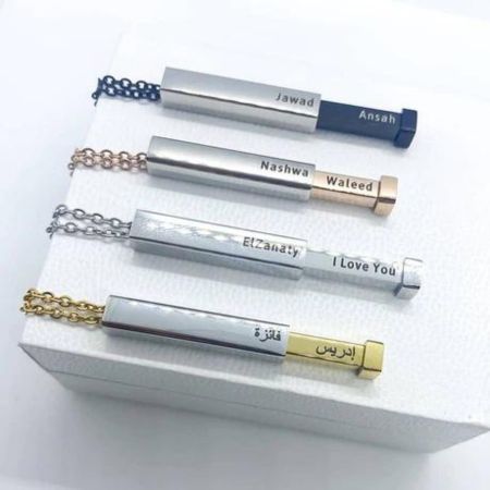 Hidden Name Necklaces