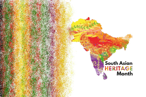 South asian heritage month logo