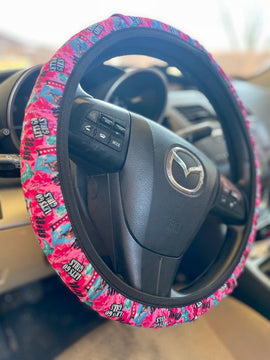 Let’s go girls steering wheel cover