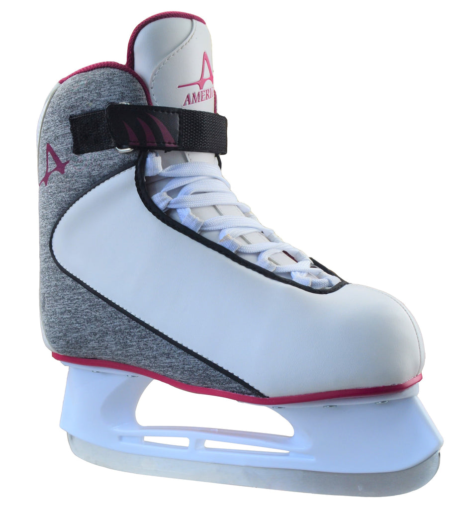 american athletic shoe women's tricot lined ice skates