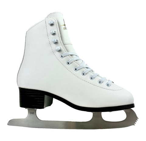 american athletic shoe women's tricot lined ice skates