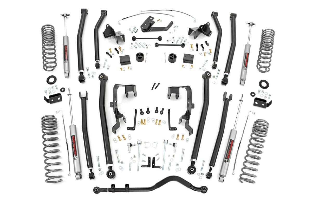 4 Inch Lift Kit | Long Arm | 2 Door | Jeep Wrangler JK 4WD (07-11) –  Mountain Fire Wheels