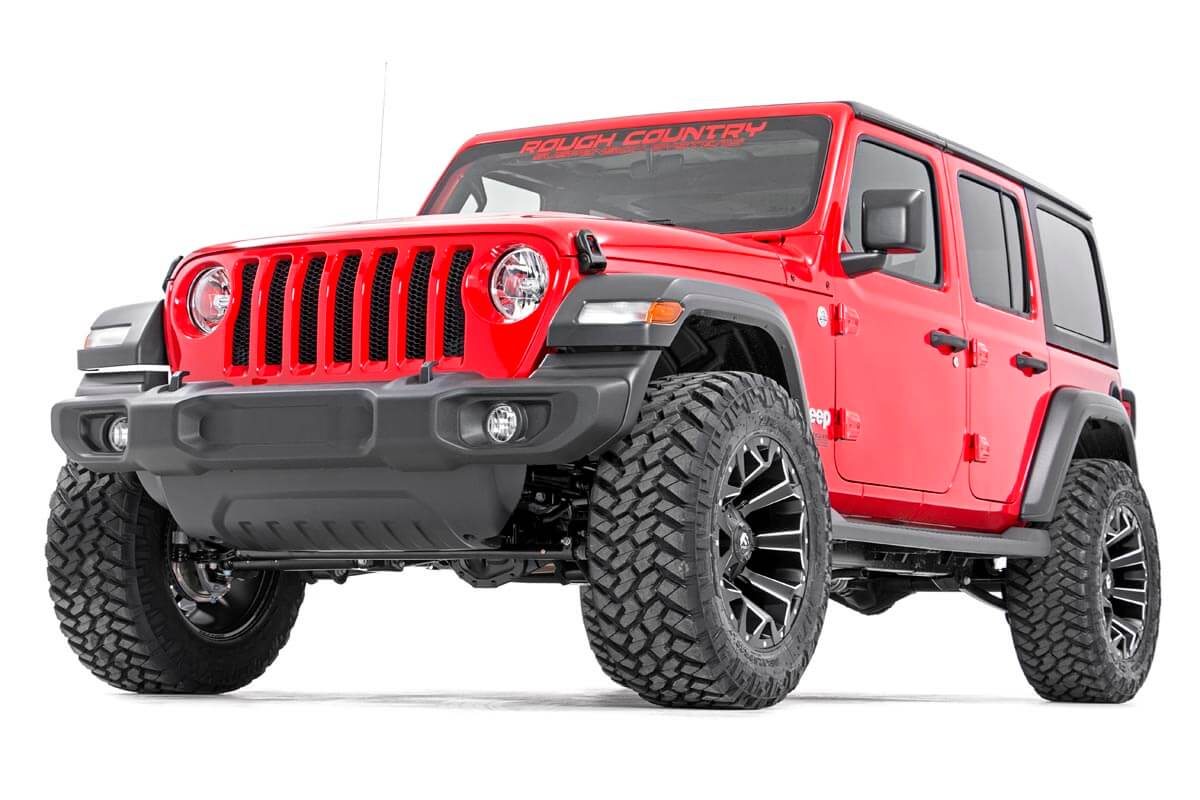  Inch Lift Kit | Spacers | Jeep Wrangler JL 4WD (2018-2022) – Mountain  Fire Wheels