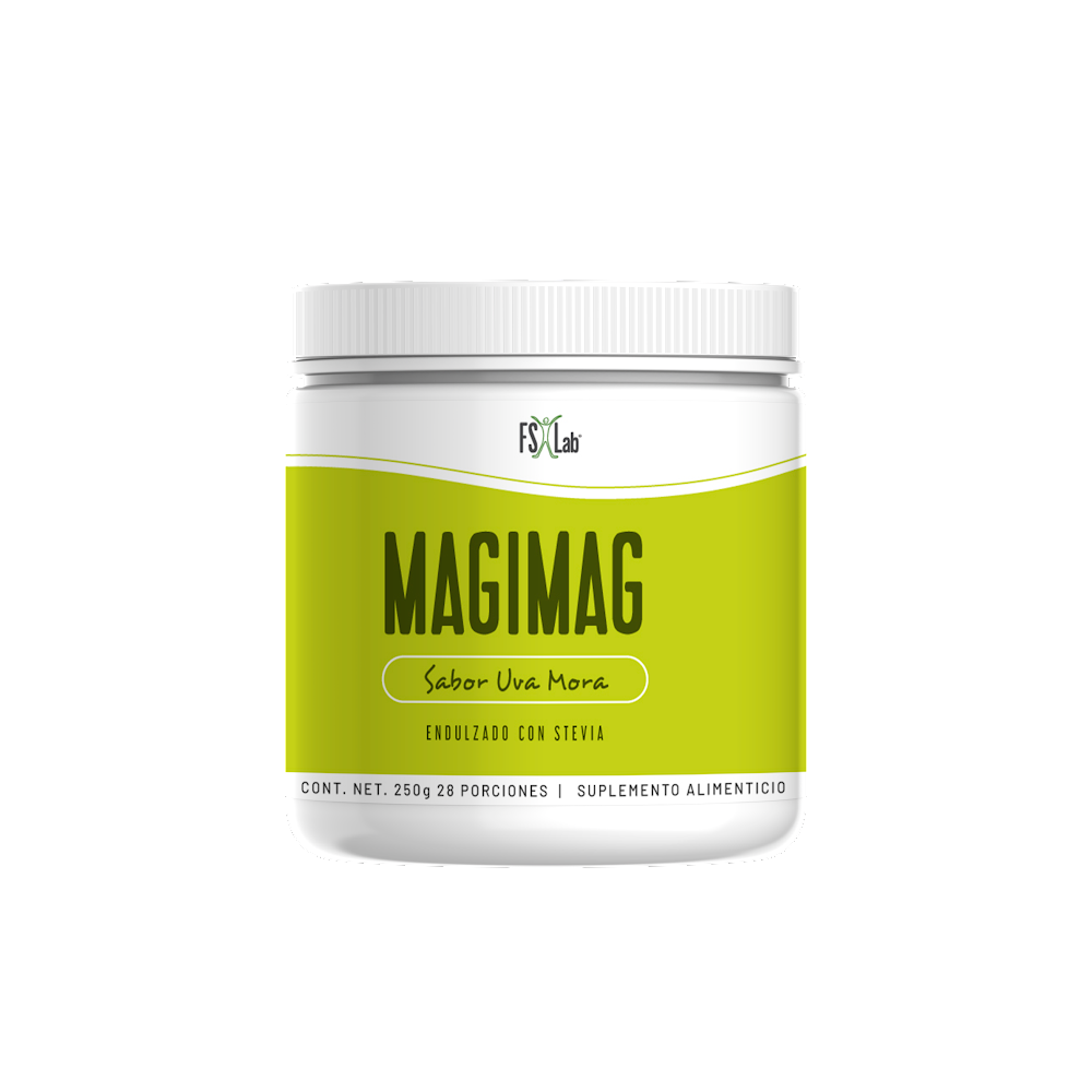 MagiMag sabor uva-mora (250g de Citrato de Magnesio en polvo para tomar con agua) - NaturalSlim en México product image