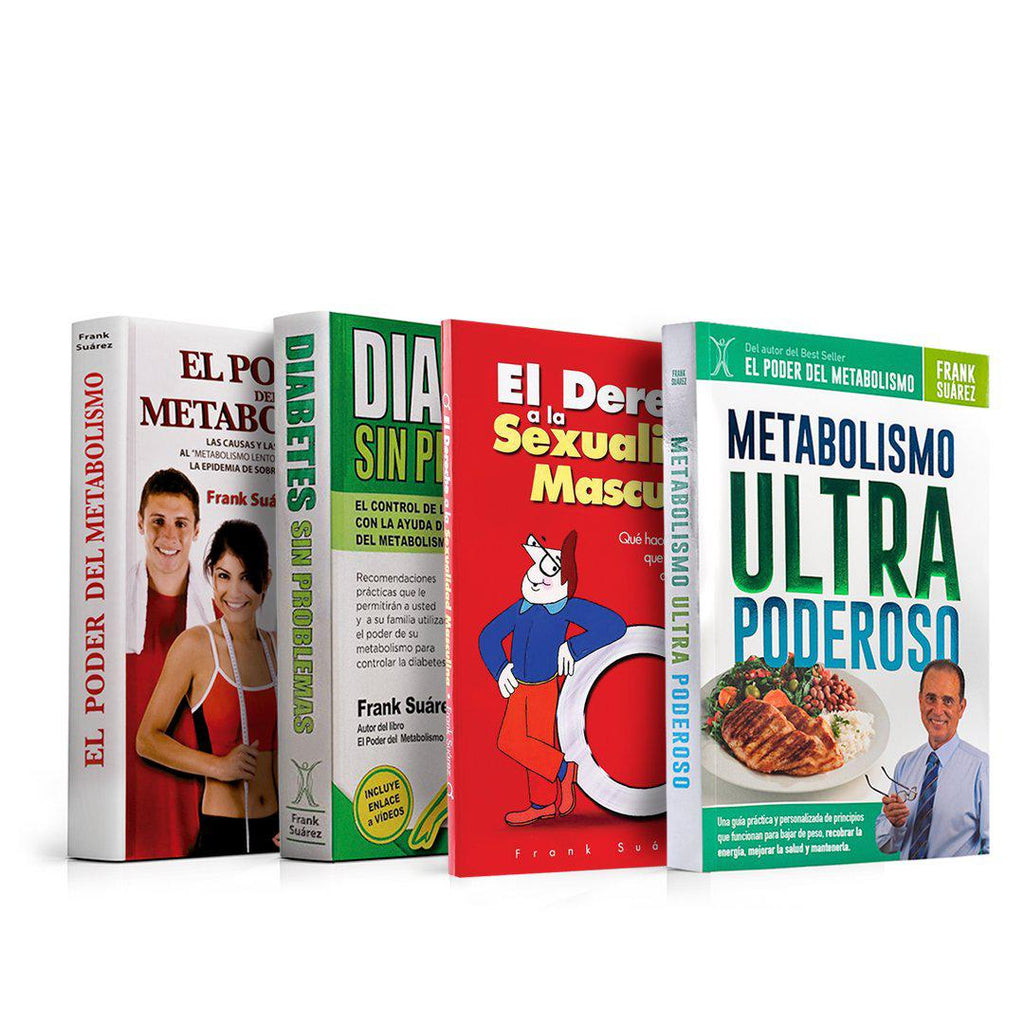 Kit de 4 libros de Frank Suárez – Frank Suárez en México