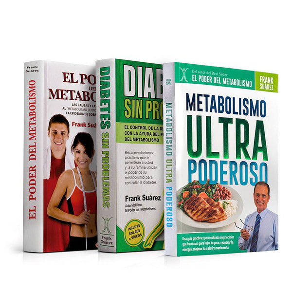 El Poder del Metabolismo, Metabolismo Ultra Poderoso, Diabetes sin Pro –  Frank Suárez en México