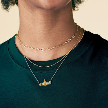 Xavier University Rectangle Necklace – Kyle Cavan