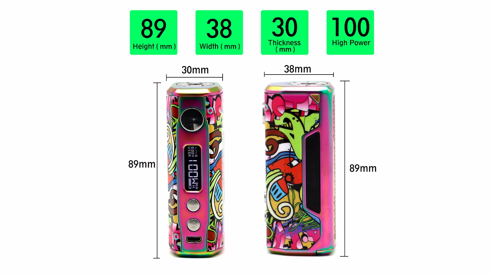 The Vzone Cultura 100W Mod