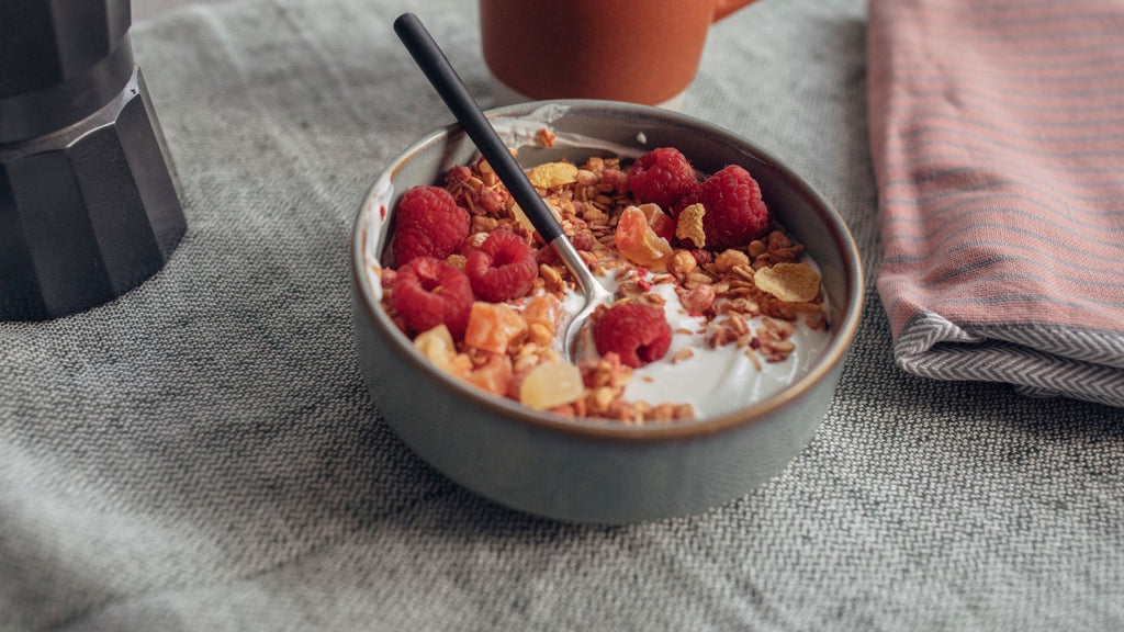 Greek yoghurt as a healthy snack