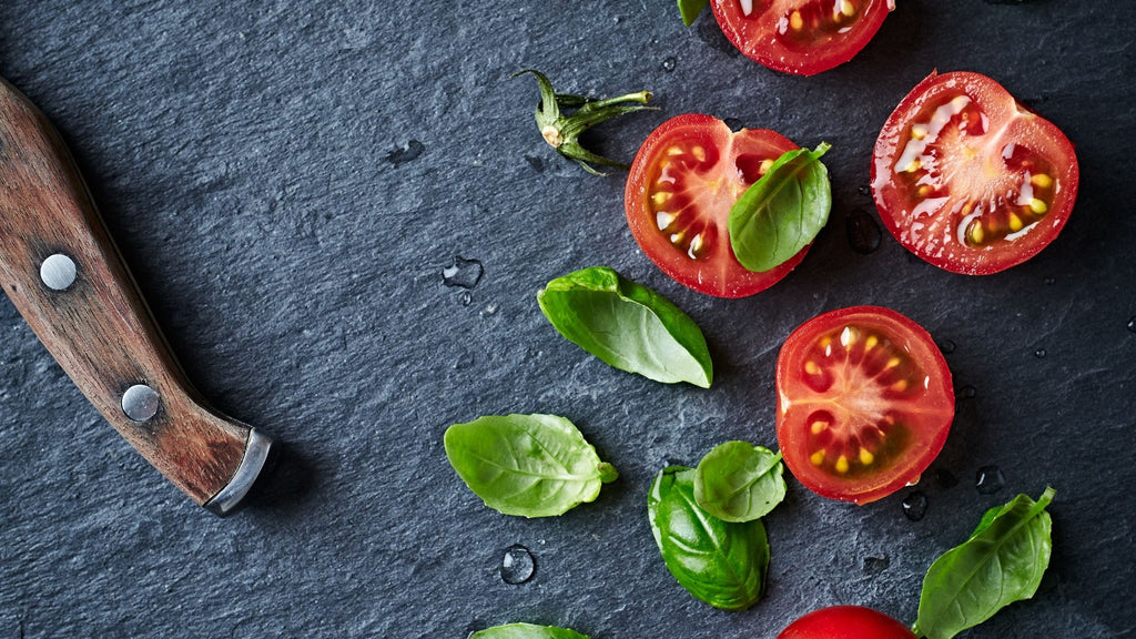 Cherry tomatoes as a healthy snack