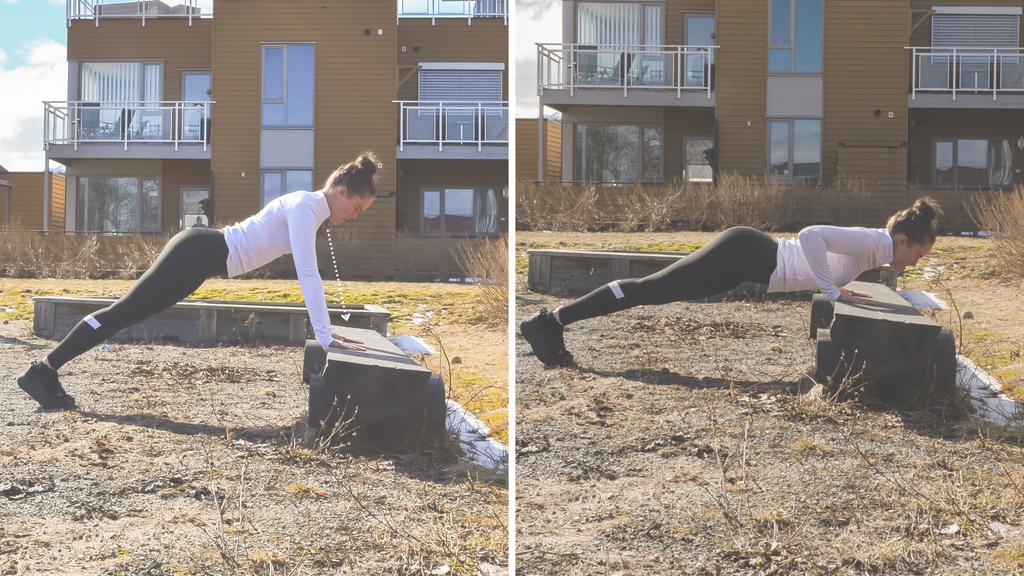 Bench-push-ups