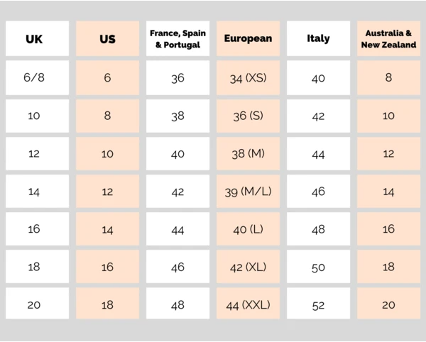 womens european size