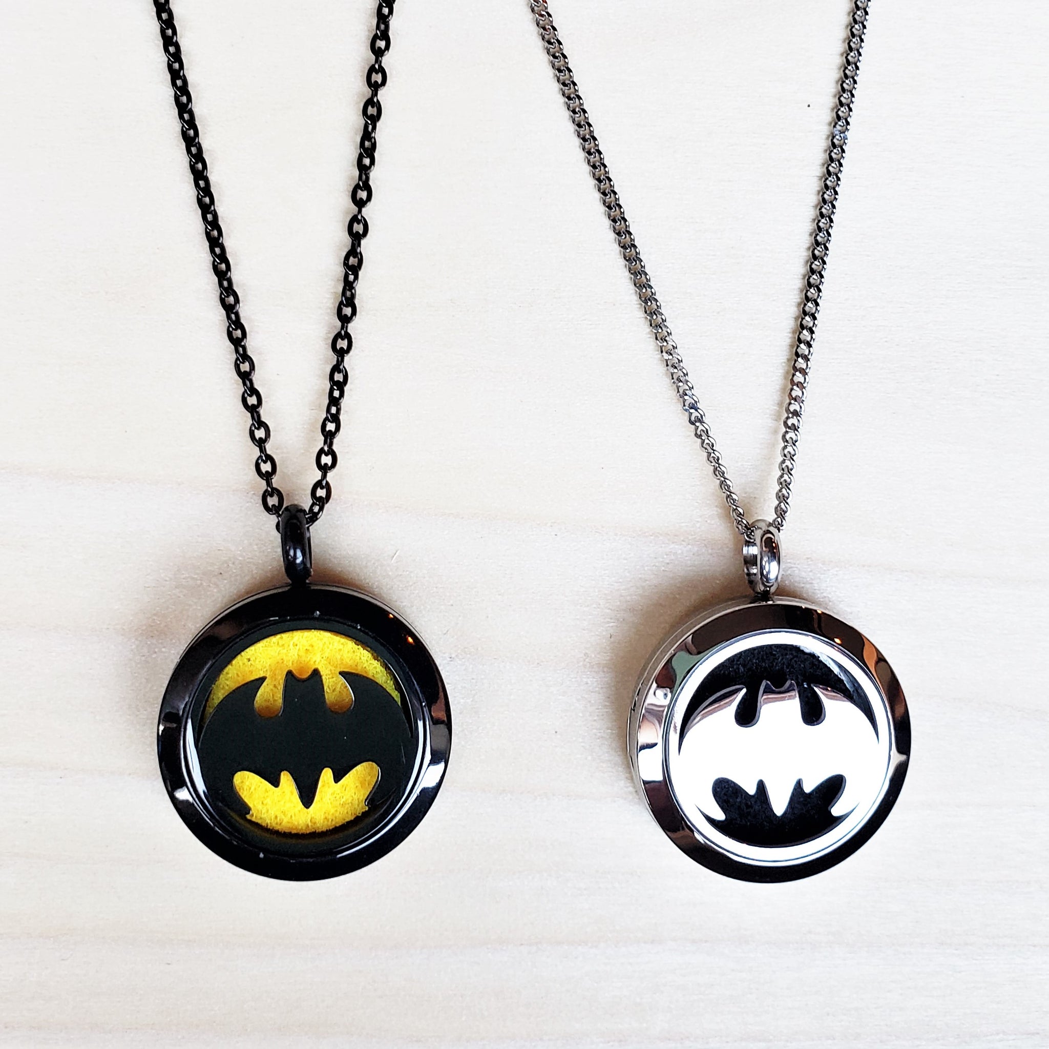 Batman Pendant Necklace – Scents Of Wellbeing