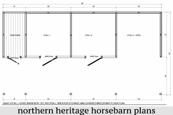 All Products Northern Heritage Horsebarn Plans