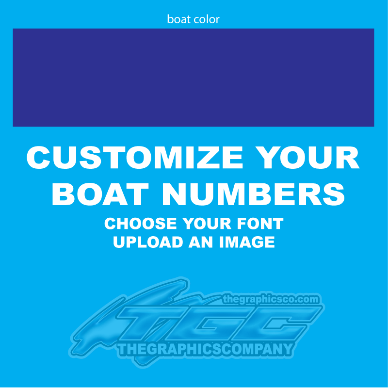 Design Your Own Boat Registration Numbers – The Graphics ...