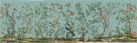 18th Centurary wall paper based on the Chinese style