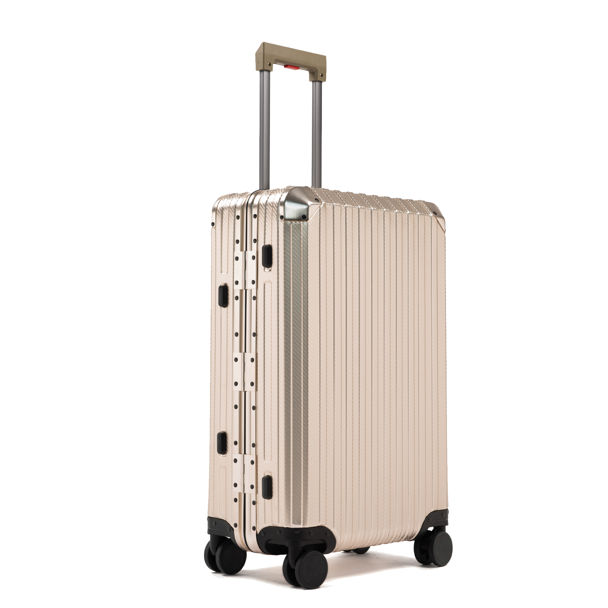 TREK Aluminum Suitcase Champagne | MVST