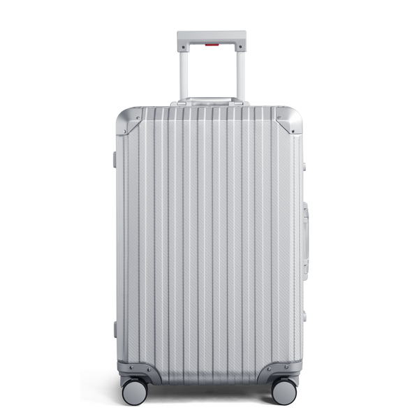 Original Cabin Carry-On Aluminum Suitcase, Silver