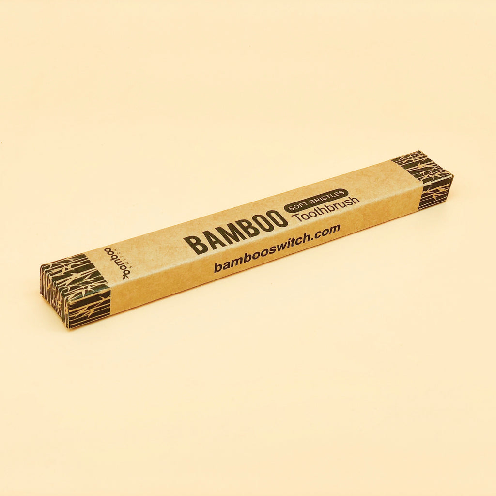 Sustainable Eco friendly Bamboo toothbrush packaging