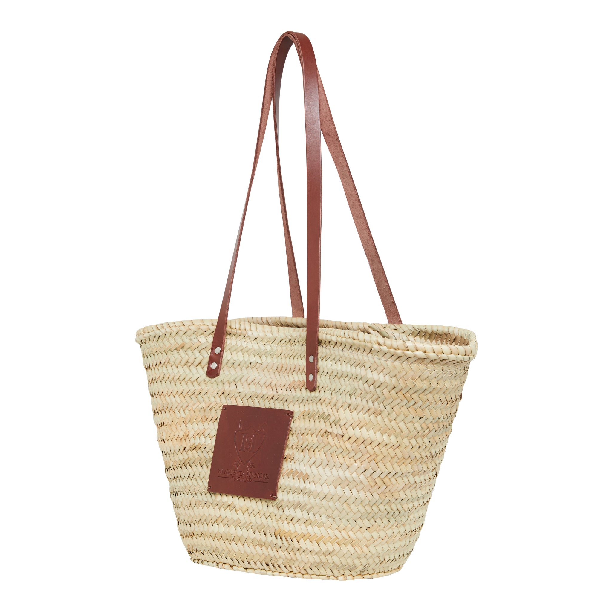 The Chelsea (Walnut) | Tote Basket Bag | Henrietta Spencer