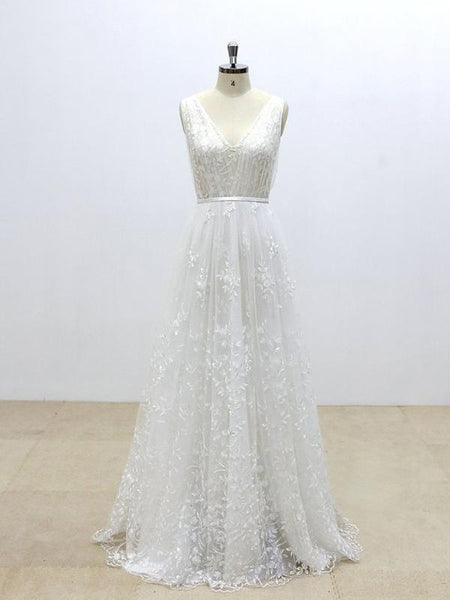 simple wedding gown 2019