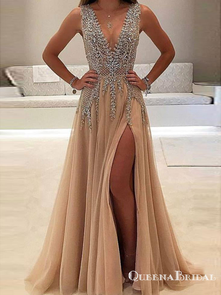 v neck elegant dress