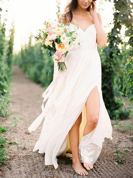 beach wedding dresses casual