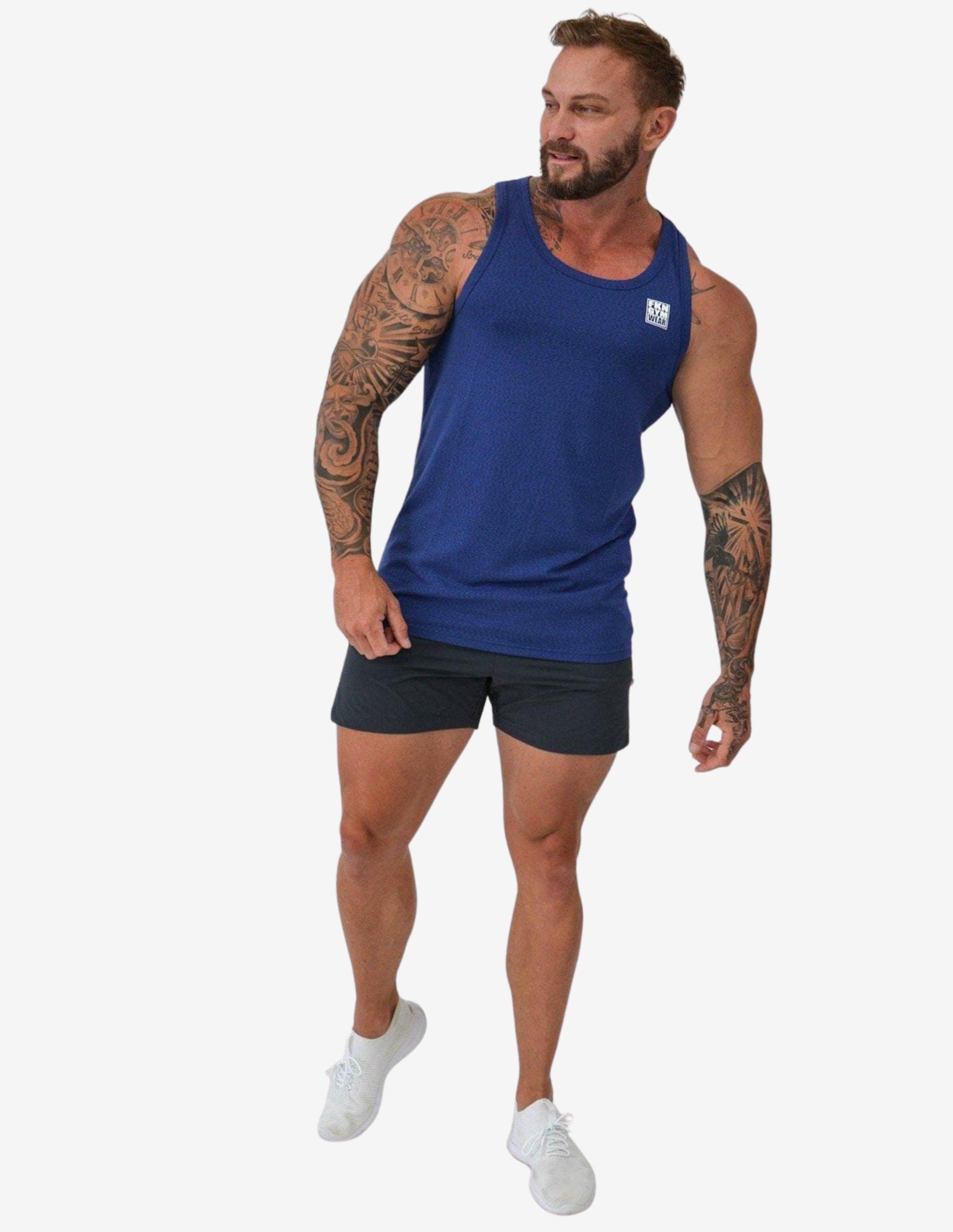 Conquer Classic Gym Singlet | FKN Gym Wear | Guru Muscle